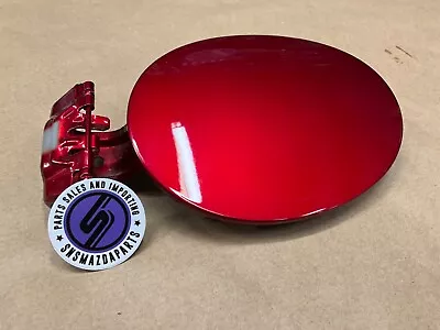 16-23 Mazda Miata MX-5 Miata OEM RF ND 46V Soul Crystal Red Fuel Gas Lid Door • $99.95