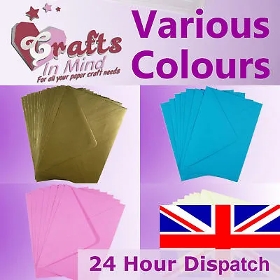 C6 / A6 Envelopes For Greeting Cards 114 X 162mm • £2.75