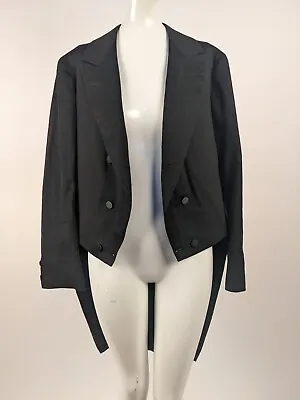 Victorian Turn Of The Century Men’s Tuxedo Jacket W Short Stubby Tails • $195