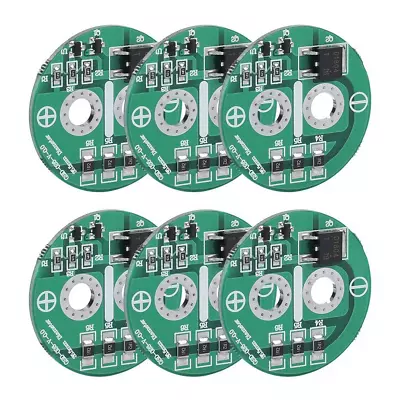 6Pcs Super Farad Capacitor 2.5V With Protection Board Module Limit Plate With • £19.64