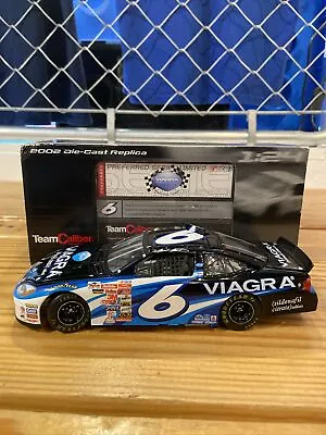 Rare Clear Window BANK Team Caliber 2002 Mark Martin 6 Viagra Ford 1/24 Diecast  • $34.94