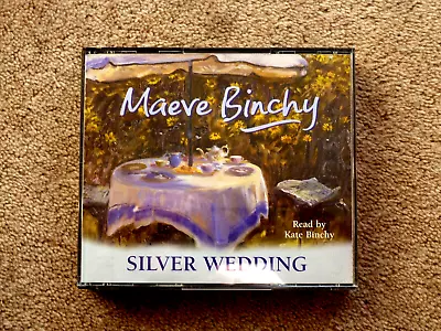 Maeve Binchy - Silver Wedding    - Audio Book - Talking Books    ( 3 Cds ) • $6.20