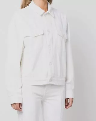 $260 Ksubi Womens White New Wave Denim Jacket Size Medium • $142.85