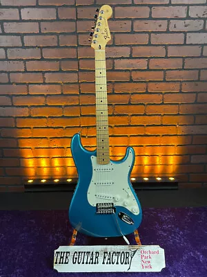 2013 Fender MIM Standard Stratocaster Maple Fingerboard Lake Placid Blue El... • $499.99