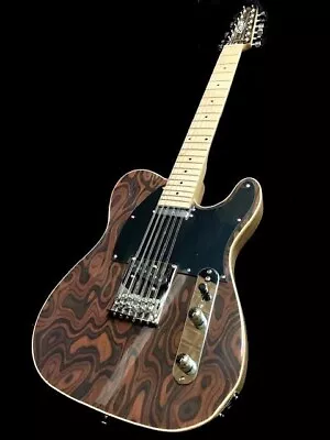 Great Playing New Telecaster Style Burl Maple 12 String Electric Guitar • $165.59