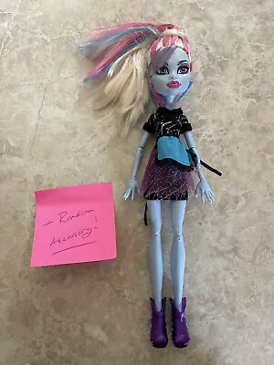 Monster High 11  Doll HOME ICK ABBEY BOMINABLE Abby SCHOOL Snow Lot • $19.95