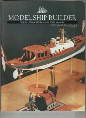 £13.85 • Buy Model Ship Builder Mag Admiral's Steam Pinnace Sept/Oct 1994 010922nonr