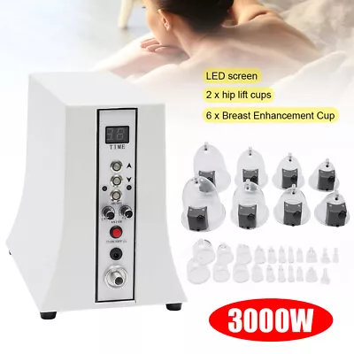 $72.20 • Buy Pump Lift Massager Body Beauty Vacuum Therapy Shaping Machine 3000W