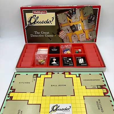 Cluedo Board Game The Great Detective Board Game Vintage - Waddingtons • £10