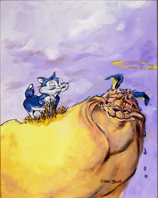 Warner Brothers-Chuck Jones--Limited Edition Canvas--All You Knead Is Love • $950
