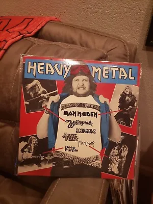 Bob & Doug Mckenzie Heavy Metal Lp * Iron Maiden Whitesnake Manowar Scorpions • $19.95