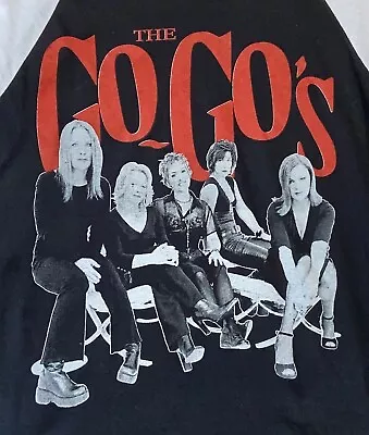 Go Gos T Shirt 80s Rock T Shirt New Wave T Shirt Mens Large Concert T Shirt • $10.13