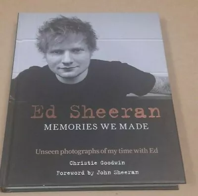 ED SHEERAN - Memories We Made - BOOK • $15