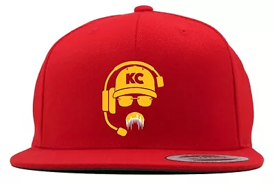 Andy Reid Frozen Mustache Snapback Hat • $20.99