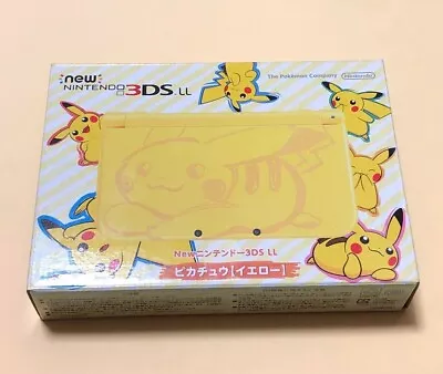 $500 • Buy NEW Nintendo 3DS LL XL Console Pikachu Yellow Pokemon Japan Limited Model F/S JP
