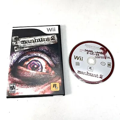 Manhunt 2 Nintendo Wii 2007 No Manual Tested • $17.99
