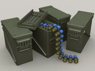 Legend LF-3D051 1/35 M548 40mm 48R Ammo Can Set (10 Pcs) • $12.59