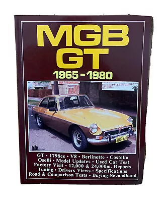 Owners' Workshop Manual *MGB GT* 1965 Thru 1980 Brookland Books • $34.99