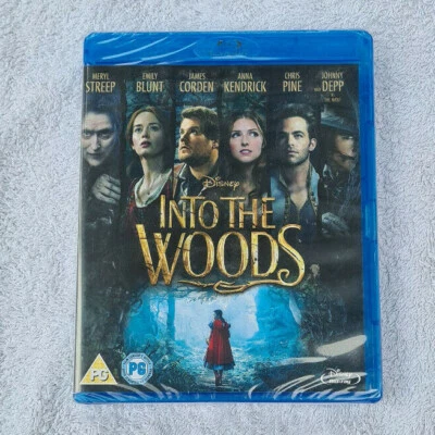 £3.75 • Buy Into The Woods Blu Ray Disney New Sealed