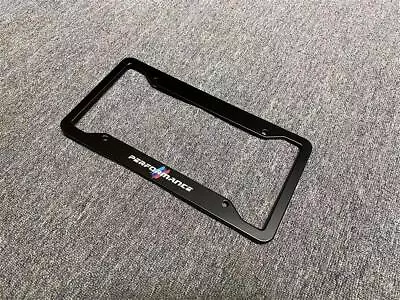 Black License Plate Frame Tag For BMW Series 1 2 3 4 5 M Aluminum Material 1 Pcs • $9.99