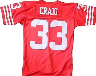 Roger Craig 1990 San Francisco 49ers Mitchell & Ness Replica Jersey Men's Med 40 • $47.89