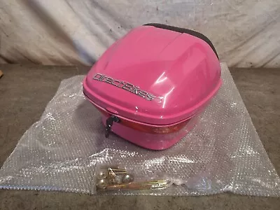 Direct Bikes 50 125 Moped Scooter Top Box + Fixings - SMALL PINK • $6.30