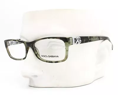 Dolce Gabbana D&G 3147P 2655 Eyeglasses Glasses Transparent Marbled Green 53mm • $85