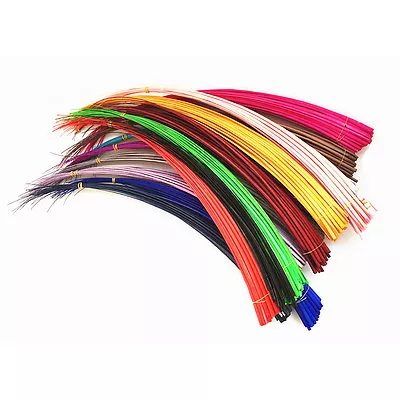12 Pcs Ostrich Quills Spines Feather Millinery Hat Trimmings Supplies B048 • $18
