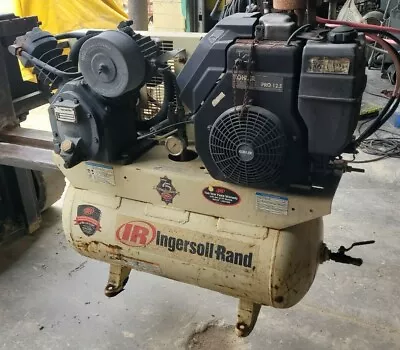 $1975 • Buy Ingersoll-Rand 12.5 Hp Kohler Command Pro Port. Air Compressor