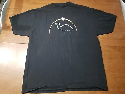 $19.99 • Buy Vintage Camel Cigarette Promo Sun Eclipse Black Pocket T-Shirt Size XL