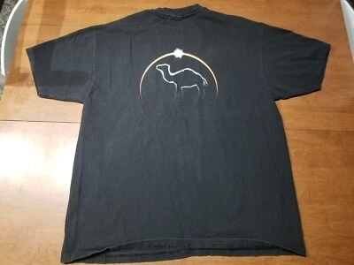 $19.99 • Buy Vintage Camel Cigarette Promo Sun Eclipse Black Pocket T-Shirt Size XL