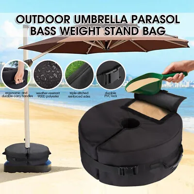 $23.95 • Buy 18  Outdoor Umbrella Parasol Base Weight Stand Bag Garden Beach Sand Bag Stand