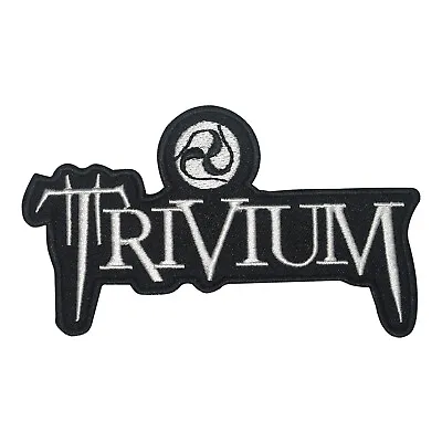 £2.49 • Buy TRIVIUM Music Band Logo Patch Iron On Sew On Embroidered Patch For Shirts
