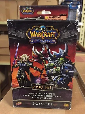 World Of Warcraft Miniatures Game Core Set  Booster Box For WoW TCG • $14.99