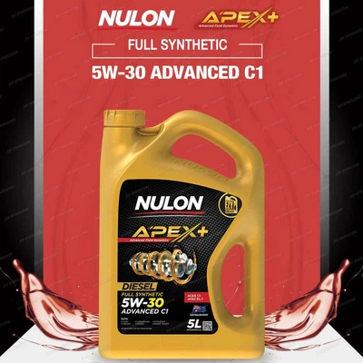 $57.99 • Buy Nulon APEX+ Diesel 5W-30 Advanced C1 5L For MAZDA 3 BM BL BK 6 CX-3 CX-5 7