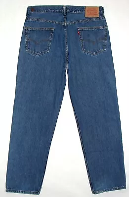 Pristine LEVI'S 550 Relaxed Fit  36x32 Denim Mens Blue Jeans  #367 • $15