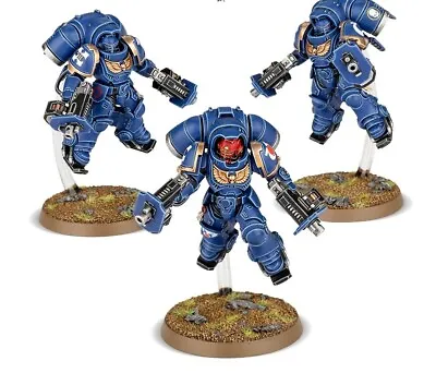 Primaris Inceptors Space Marines Dark Imperium OOP Warhammer 40k No Clear Stands • £28.99