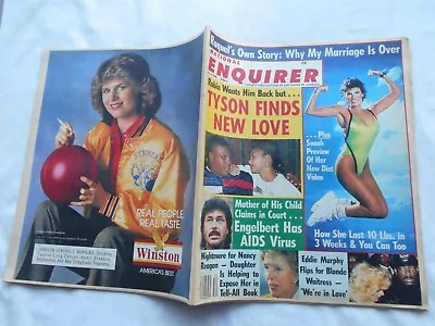 NATIONAL ENQUIRER Magazine-DECEMBER 271988 MIKE TYSON • $16