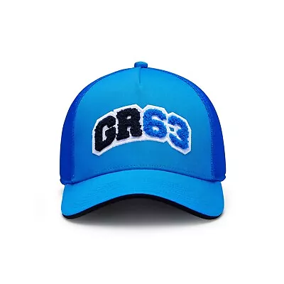 Mercedes AMG Petronas George Russell 2023 Trucker Baseball Cap Blue Free UK Ship • £24.95