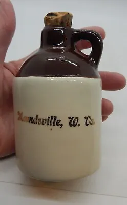 Moundsville W. Va. Souvenir Whiskey Or Moonshine Jug - Circa 1960 • $22.99