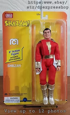 Topps X Mego Heroes SHAZAM 8  Limited Edition Action Figure 2021 New • $44.99