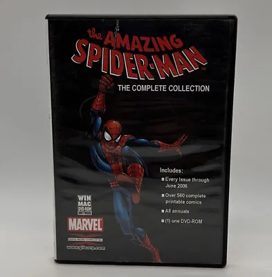 £108.90 • Buy The Amazing Spider-Man DVD Rom - The Complete Collection PC/Mac Over 560 Issues