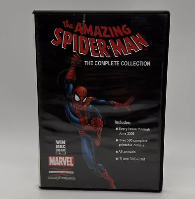 £108.90 • Buy The Amazing Spider-Man DVD Rom - The Complete Collection PC/Mac Over 560 Issues