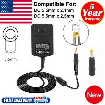 $8.99 • Buy AC DC 15V 1A / 2A Switching Power Supply Adapter For 100V- 240V AC 50/60Hz Black