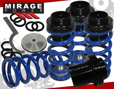 For 93-99 VW Golf Jetta MK3 Adjustable Coilover Scaled Lowering Springs Kit Blue • $37.99