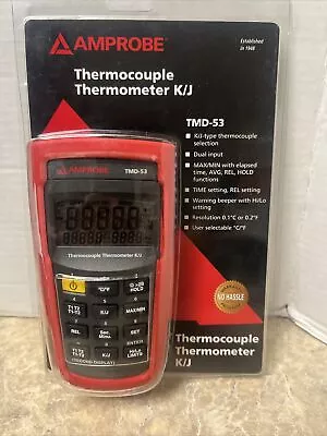 Amprobe TMD-53 K/J Type Dual Input Thermocouple Thermometer - Never Used • $99.99