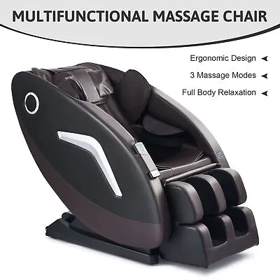 Shiatsu Massage Chair W 22 Nodes Bluetooth Speakers Zero Gravity Recliner Chair • $685.99