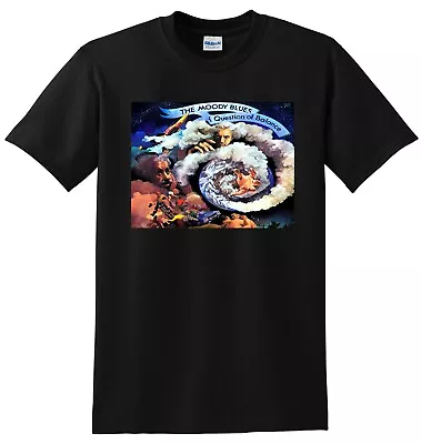 THE MOODY BLUES T SHIRT A Question Of Balance Vinyl Cover SMALL MEDIUM LARGE XL • $24.99