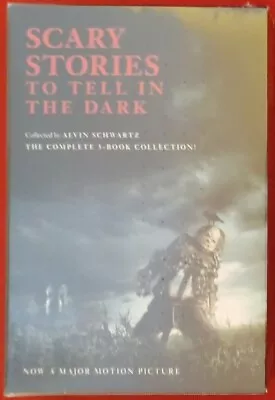 Scary Stories To Tell In The Dark 3 Book Set NEW More Chill Your Bones • $17.99