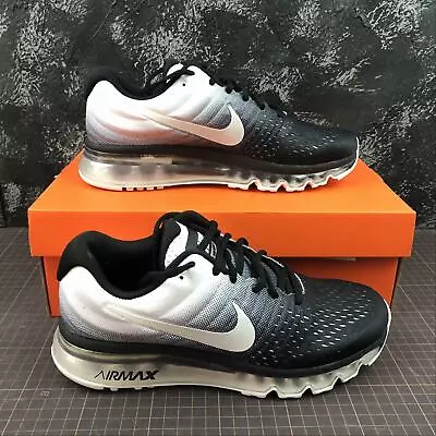 Brand New Nike Air Max 2017 Whiteblack 849559-010 Men's Shoes • $143.99